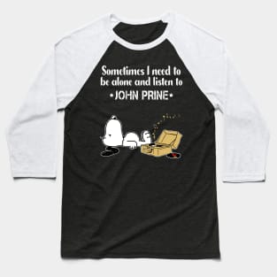 John Prine // Aesthetic Vinyl Record // Baseball T-Shirt